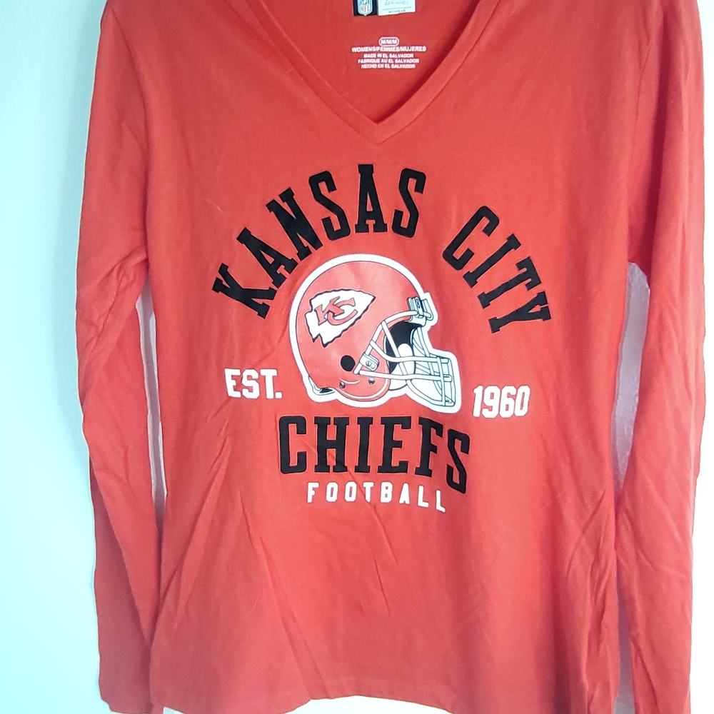 Kansas City Chiefs Red Long Sleeve Shirt